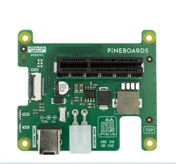 uPCIty Lite Hat Raspberry Pi 5 – Ranura PCIe X4 Abierta