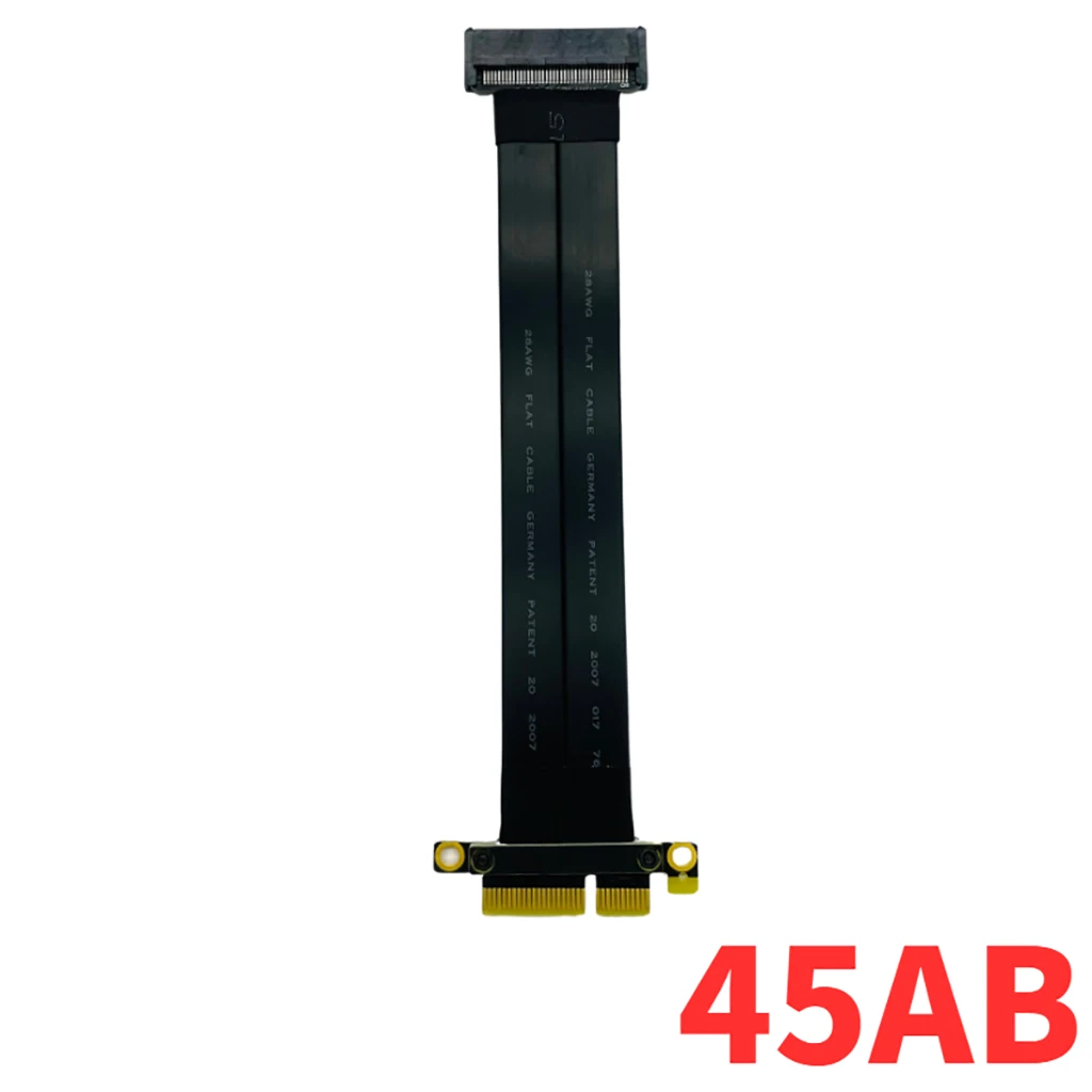 Cable adaptador PCIE X4 a U.2 SSD de alta velocidad, conector adaptador flexible PCI-E 3,0 4x para U2 Gen3, Cable elevador de unidad de estado sólido - imagen 2