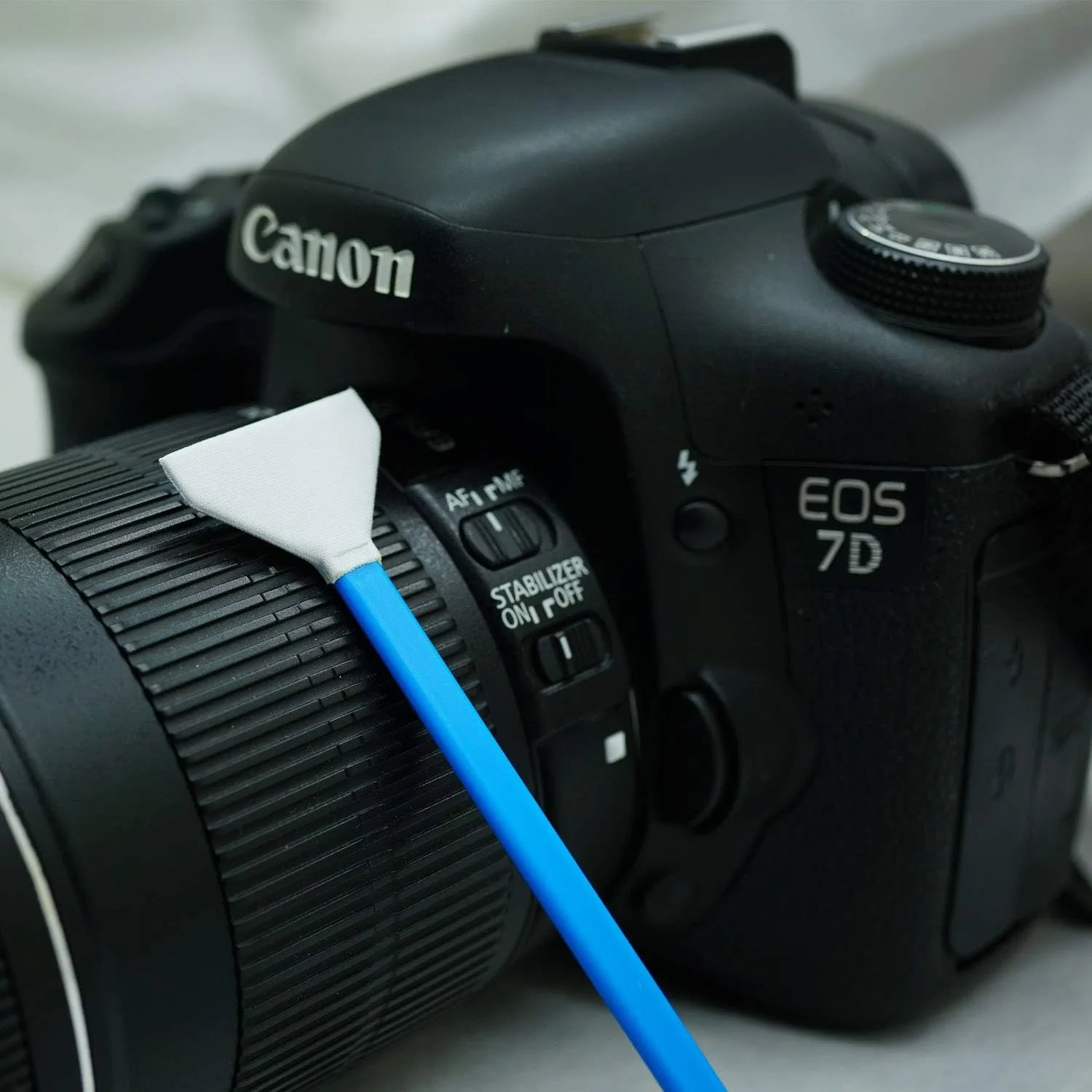 Toallitas para limpieza de lentes, hisopos de limpieza con Sensor para marco completo de DDR24 DSLR SLR de limpieza de cámara para Canon/Sony/Nikon/Fuji, 5 uds. - imagen 2