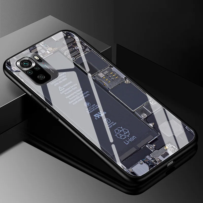 Funda de vidrio templado para Xiaomi Poco M5s, funda rígida para Xiaomi Poco M5s, funda de teléfono, parachoques suave, funda protectora PocoM5s M5 s - imagen 4