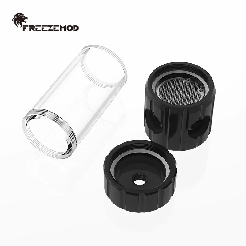 Depósito de OD50mm, tanque de agua transparente, cubierta cilíndrica acrílica FREEZEMOD POM, longitud del filtro incorporado 115-315mm YSX-5PM4 - imagen 3