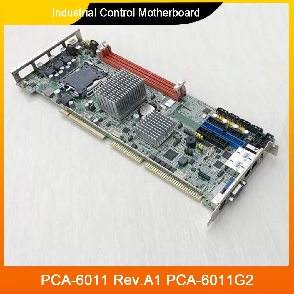 Placa base del dispositivo PCA-6011G2 PCA-6011 Rev.A1 con placa base de control industrial de CPU - imagen 2