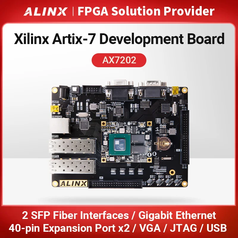 Alinx Xilinx Artix-7 TARJETA DE DIVAL AX7202 XC7A200T
