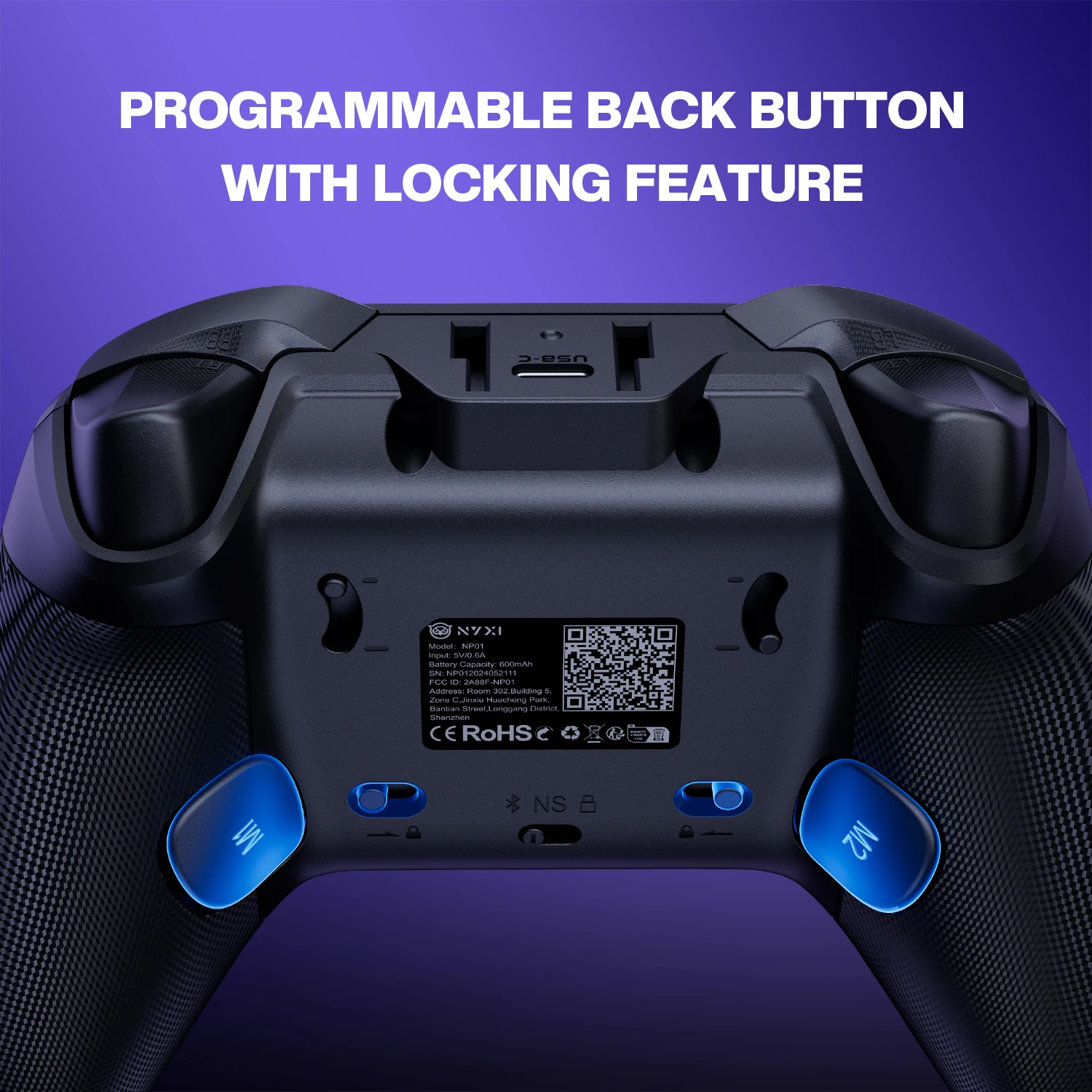 Controlador de juego inalámbrico NYXI Master P1 para PC Switch2 - imagen 4