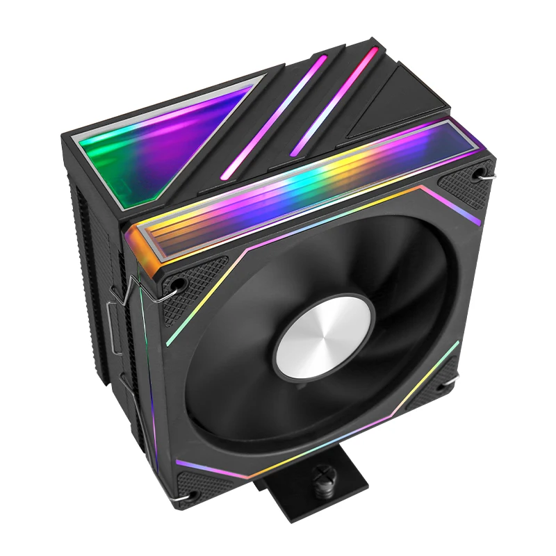 XUANFENG 120mm Argb ventilador silencioso Cpu enfriador de aire LGA2011-3 115x 18xx eficiente negro 4 tubos de calor Compatible i5 i7 i9 x79 x99 AM4 AM5 - imagen 5