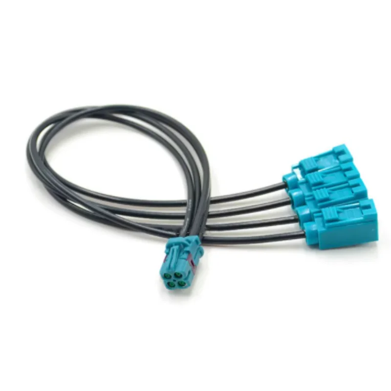 Tyco mini-fakra Mini arnés 4 en 1 LVDS, arnés de imagen panorámica, cable mini Fakra - imagen 2