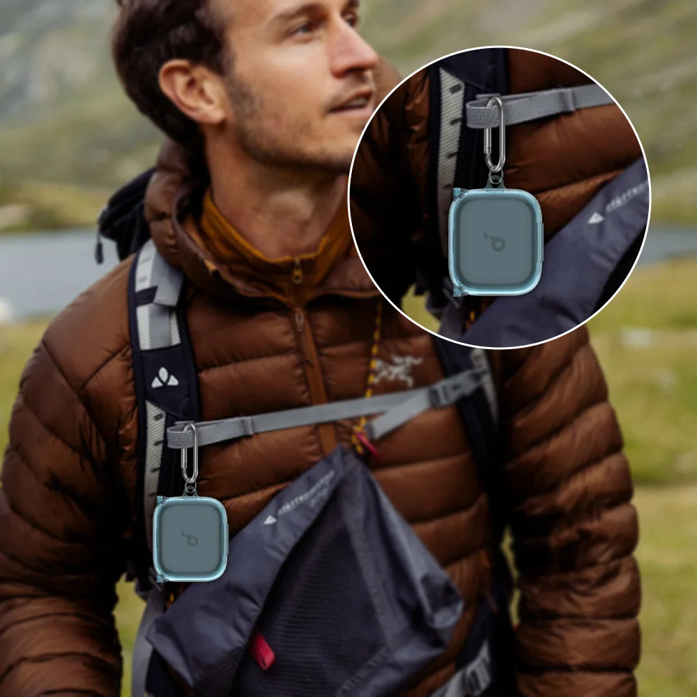 Funda transparente para auriculares Anker Soundcore P30i, funda de lujo a prueba de golpes para oundcore P30i, carcasa protectora de TPU con llavero - imagen 4