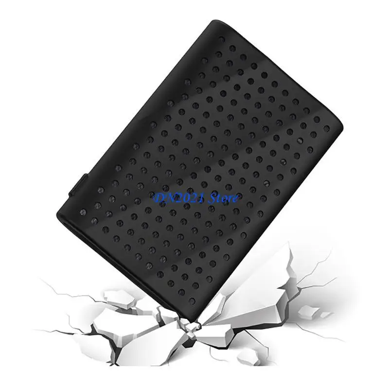 Cubierta caja silicona portátil F3KE para protectores T9 SSD contra arañazos