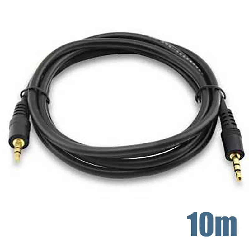 Cable de Audio estéreo de alta calidad de 3,5mm, TV, ordenador, reproductor de CD, VCD, DVD, MP3/MP4, amplificador, Cable de extensión para coche, 10m/15m/20m - imagen 4