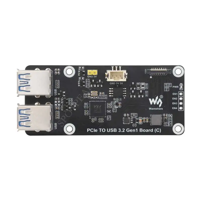 Raspberry Pi 5 PCIe a USB3.2 Gen1 Hub 5Gbps para Raspberry Pi OS Drive gratis - imagen 3