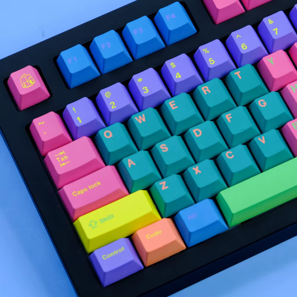 GMK Keycaps PBT Cherry Profile – 129 teclas para MX Switch
