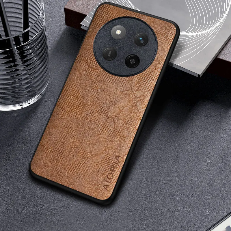 Funda para Honor X6A X6B X7A X7B X7C X6 X8 X8A X8B X9A 4G 5G Business wind cortex Funda trasera de cuero para Honor X9C Smart - imagen 4