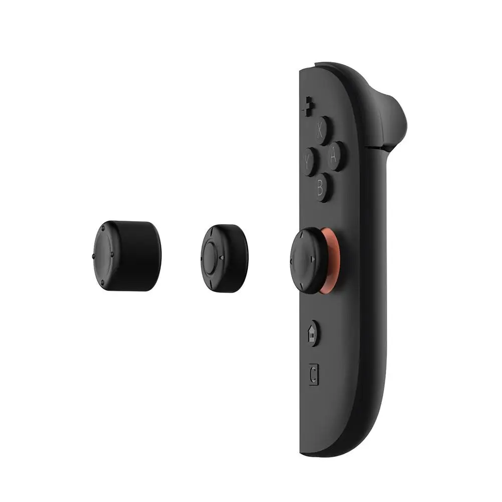 Tapa basculante negra para consola de juegos Switch 2, tapa de botón de protección aumentada de silicona, accesorios de juego 2025 - imagen 5