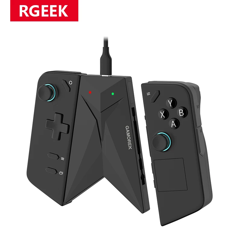 Controlador RGEEK, base de carga, soporte de Clip de agarre para Legion Go 2, conector de mango, diseño ergonómico de curvatura, Reduce la fatiga de la mano - imagen 2