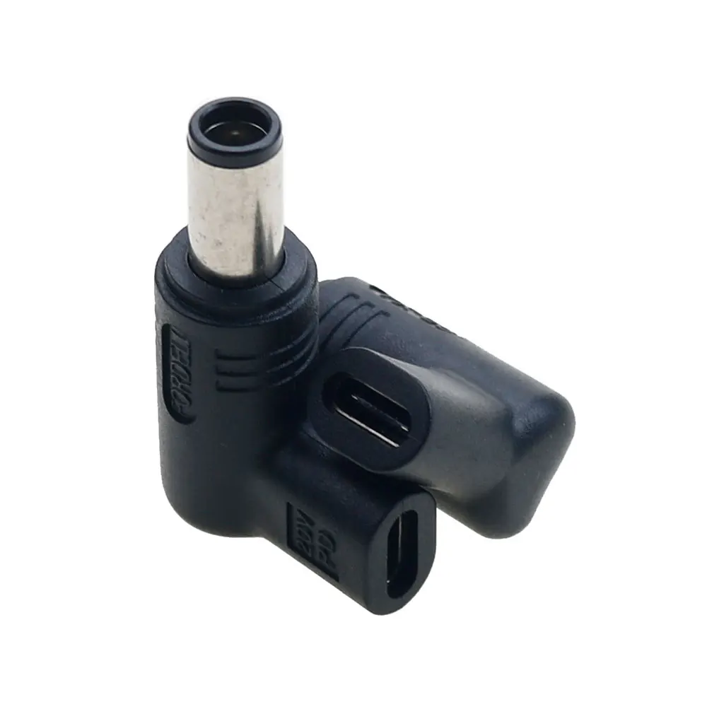 Convertidor de cargador Universal para ordenador portátil, conector adaptador de carga rápida, P D, 100W, tipo C, para Asus, Lenovo, Hp, Dell, Acer, Samsung - imagen 5