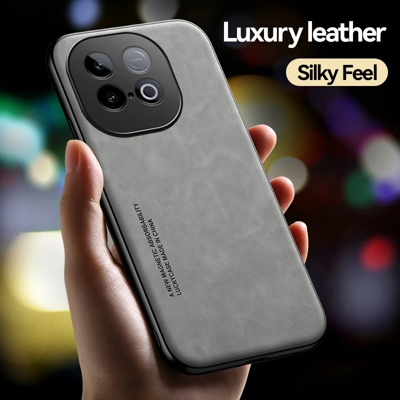 Funda de cuero iQOO Z10 Turbo Pro – Magnética Ultradelgada - imagen 3