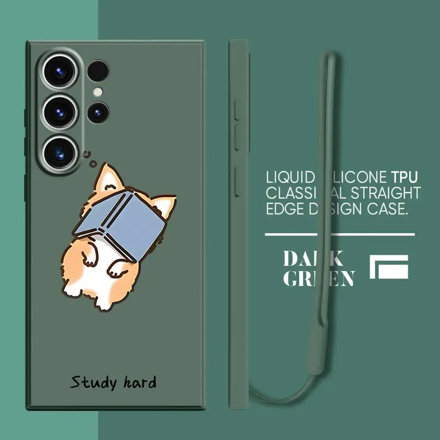 Funda blanda para Samsung Galaxy S24 FE S22 Ultra S25 Edge Note 20 10 Ultra S20 S23 S21 Plus animales de ocio - imagen 5