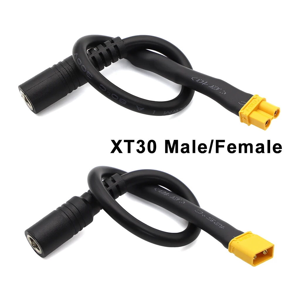 1 Uds. Conector macho/hembra Ultra suave XT60 XT30 T a Cable de alimentación DC5521 para reparaciones de campo multirotor Fly FPV aplicar nuevo - imagen 3
