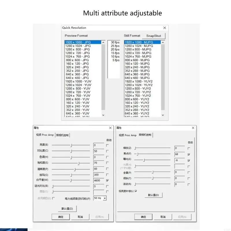 unidad USB profesional C90F libera módulo cámara OV2720, reemplazo del módulo cámara enfoque automático 2 - imagen 3