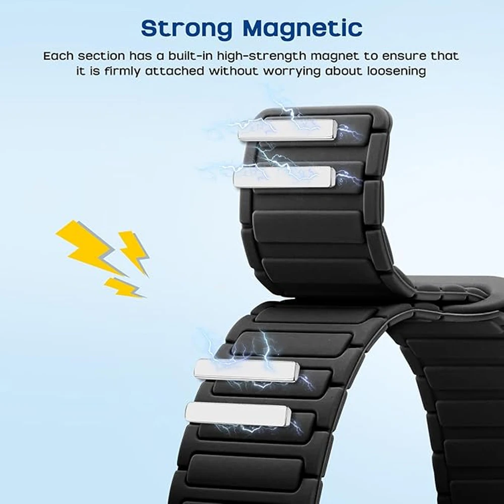 Correa deportiva de silicona para COROS PACE 3, Correa de reloj para COROS APEX 2 Pro/PACE 2 22/20mm, pulsera APEX 46 42mm - imagen 4