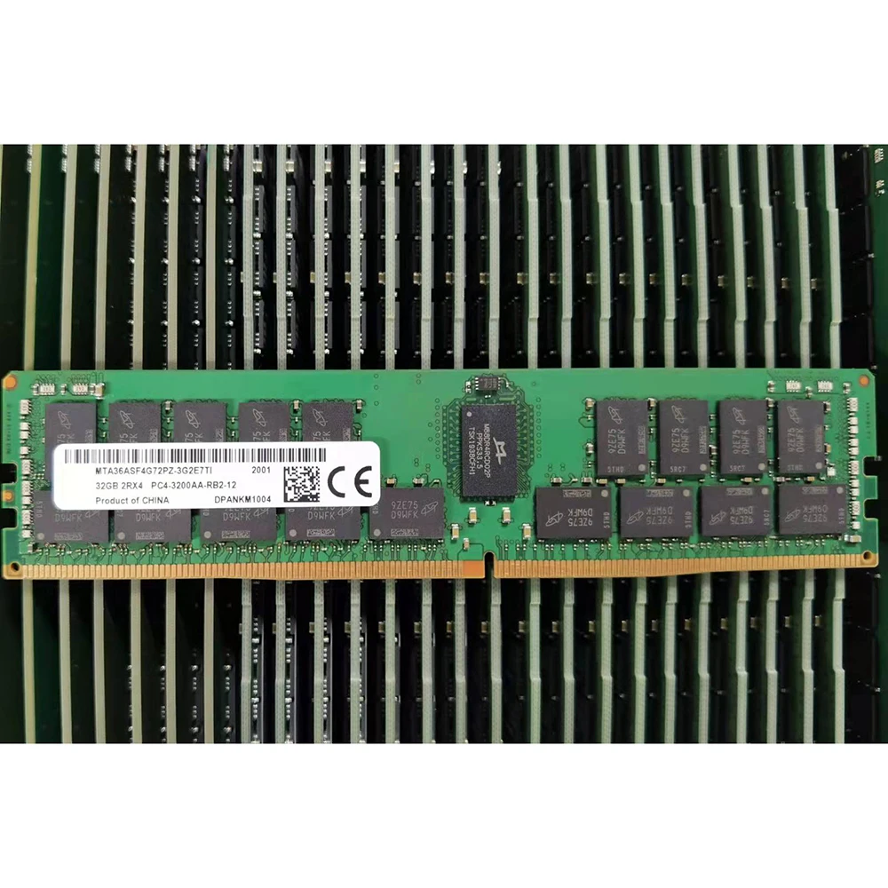 Memoria del servidor RAM 32GB 2RX4 DDR4 3200 PC4-3200AA-R MTA36ASF4G72PZ-3G2E7 para MT - imagen 5