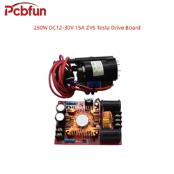 Controlador ZVS Tesla 250 W para bobina Flyback de 12-30 V