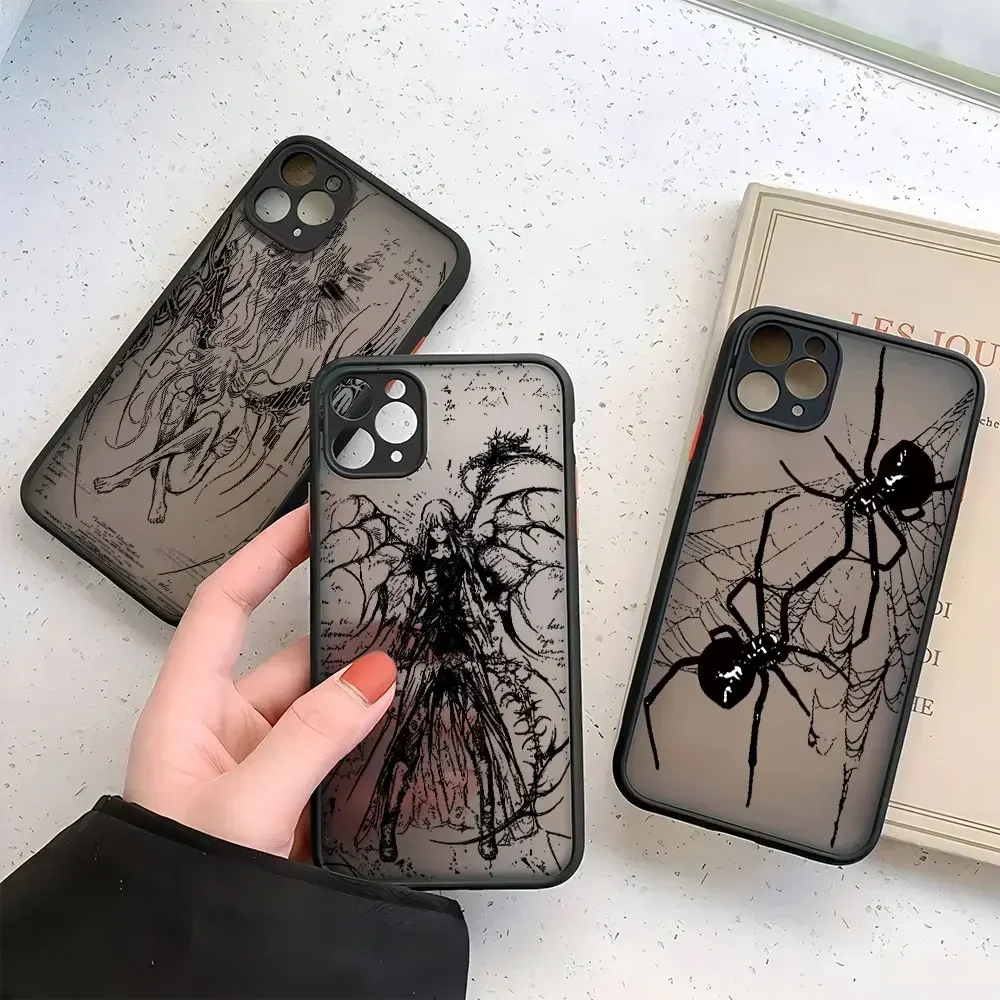 Funda de teléfono Black Angel Death Demon para OPPO Realme 11 10 9i 9 8 8i 7 7i C15 C20 C21 C21Y C30 C31 C33 C35 C53 C55 4G 5G Pro - imagen 2