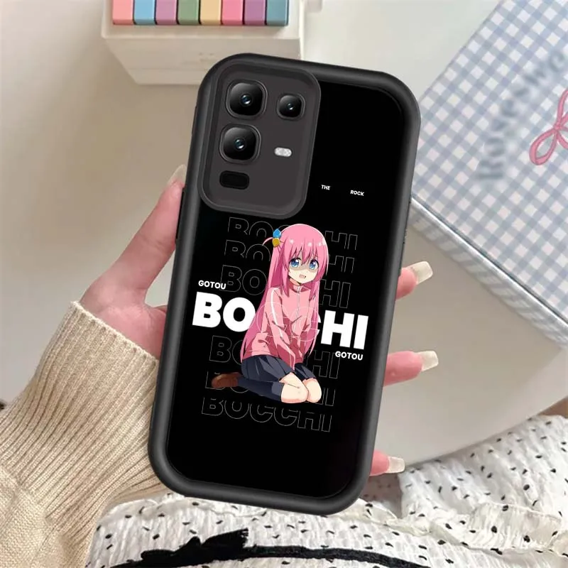 Funda de Anime Gotou Hitori para Infinix Note 12 G96 2023 30 40 50 40S 50X VIP Pro Plus 5G funda de teléfono con escalera ocular - imagen 2