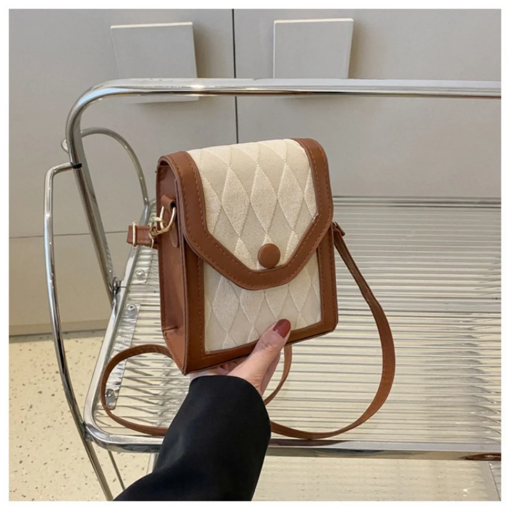 Bolso de moda para teléfono móvil para mujer, bolso de mano de piel sintética con bolsillo para teléfono, bolso de hombro, bolsos cruzados para mujer, bolsos pequeños para teléfonos