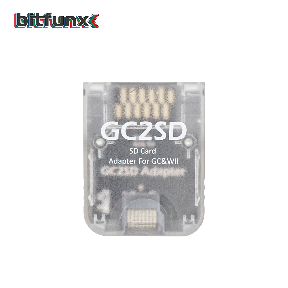 Bitfunx GC2SD Adaptador de tarjeta Micro SD Adaptador de tarjeta de memoria suizo para consolas Nintendo GameCube Wii SD2SP2 - imagen 5