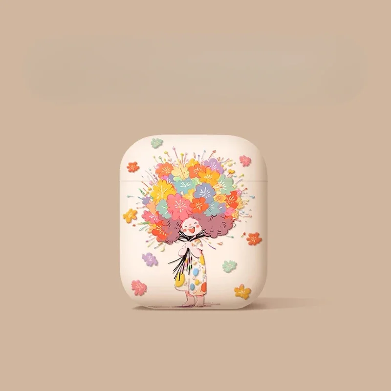 Para Airpods4 generación para Apple Ear Shell hebilla Simple funda protectora anticaída para AirPods 4 funda esmerilada para AirPodspor2 - imagen 5