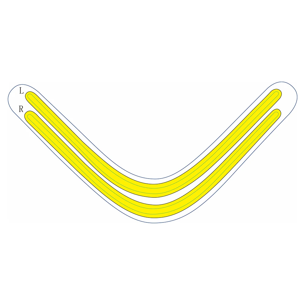 Barra de luz autoadhesiva, pegatina LED, barra de luz luminosa, gran rendimiento para consola PlayStation 5, calcomanías de barra de luz - imagen 3