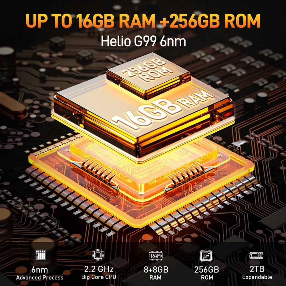 Ulefone Armor 21 Teléfono móvil resistente 16GB/256GB Android 15 NFC - imagen 3