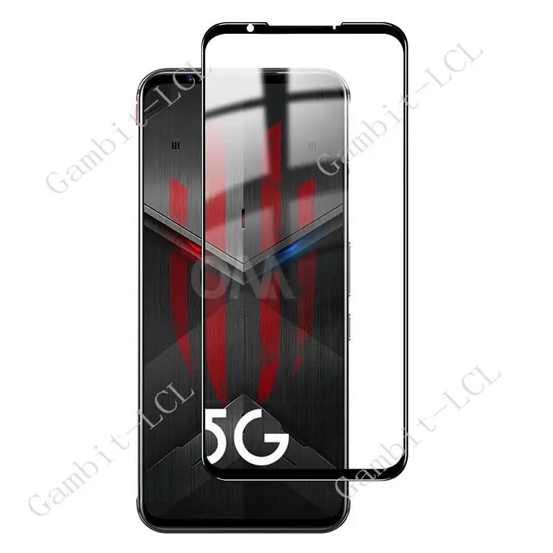 Vidrio Templado 9H para ZTE Nubia Red Magic 7S Pro RedMagic 7 8 Plus 6R 6 6S 5S 5G Z50 película protectora de pantalla de cobertura Ultra completa - imagen 2