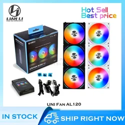 Lian Li UNI AL120 Ventilador ARGB sin cable PWM Silencioso Alto RPM