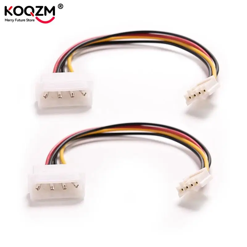 JETTING-Cable adaptador de fuente de alimentación IDE a unidades flexibles, 1 unidad, 4p, 4p, pequeño, 4p - imagen 2