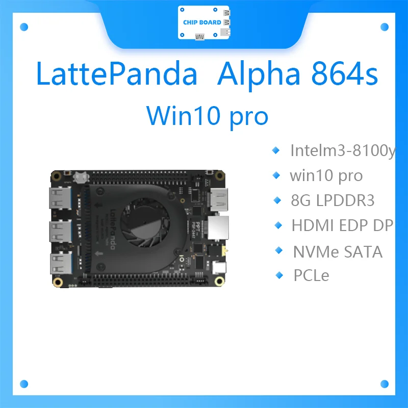 LattePanda Alpha 864s Win 10 pro activado Pequeño dispositivo definitivo Windows / Linux