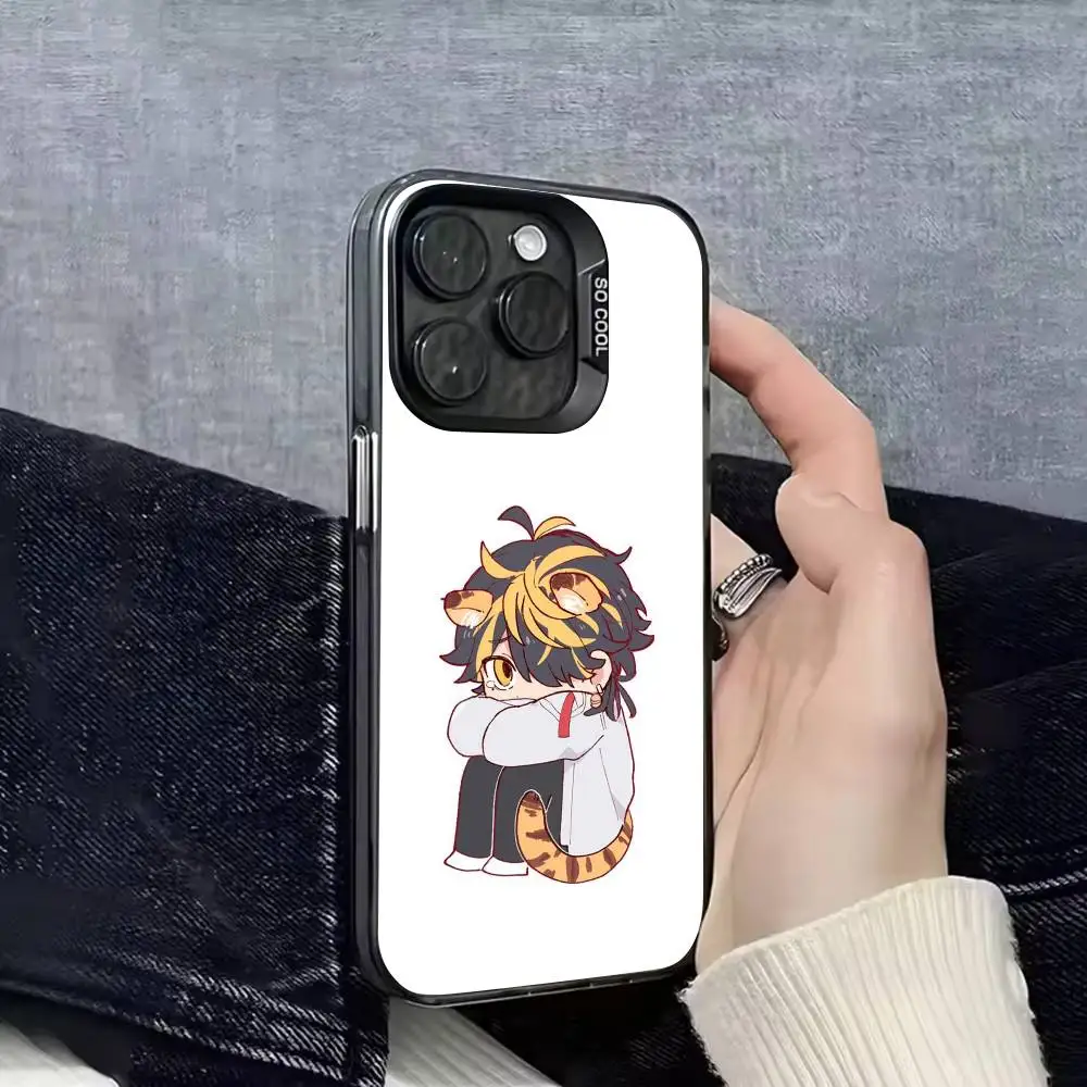 Kazutora Hanemiya T-Tokyo R-Revengers Funda de teléfono para iPhone 15,17,11,14,13,16,12,E,Max,Plus,Air,Pro,Mini cubierta negra mate - imagen 5