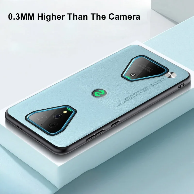 Funda de cuero PU de lujo para Xiaomi Black Shark 3 Pro, funda mate, funda protectora de silicona para teléfono BlackShark 3 Pro 3Pro Coque - imagen 4