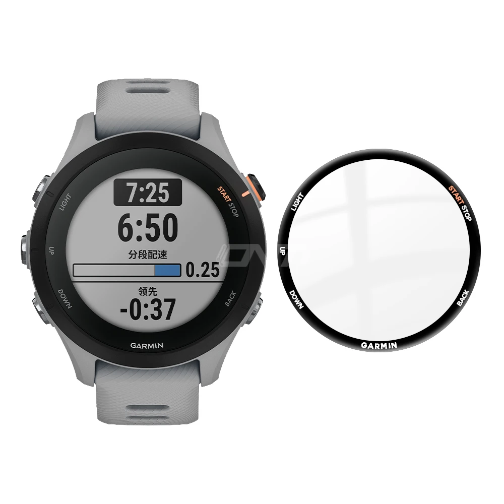 Película protectora 5D para Garmin Forerunner 255, 255S, 245, 945, 45S, 158, cubierta protectora de pantalla, accesorios para reloj inteligente, no de vidrio - imagen 3