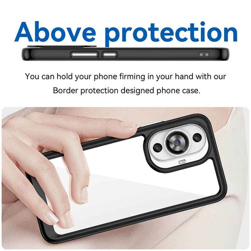 Funda de silicona de lujo para Huawei nova 11, carcasa transparente a prueba de golpes, TPU, nova 11 Pro Ultra 11i - imagen 3