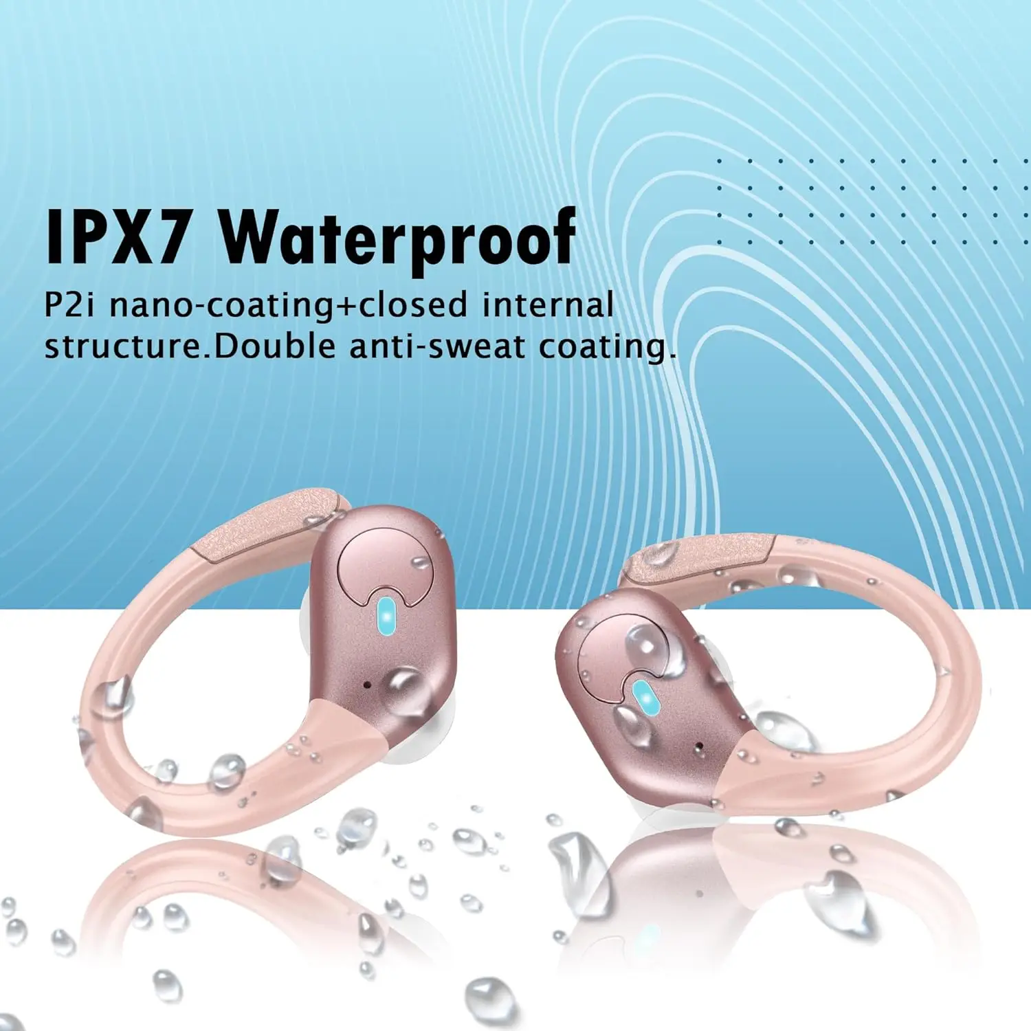 Auriculares Bluetooth con Micrófono y Reducción de Ruido – Deportivo - imagen 4