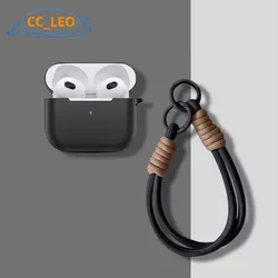 Funda Silicona AirPods 4 – Protectora Antigolpes con Cordón