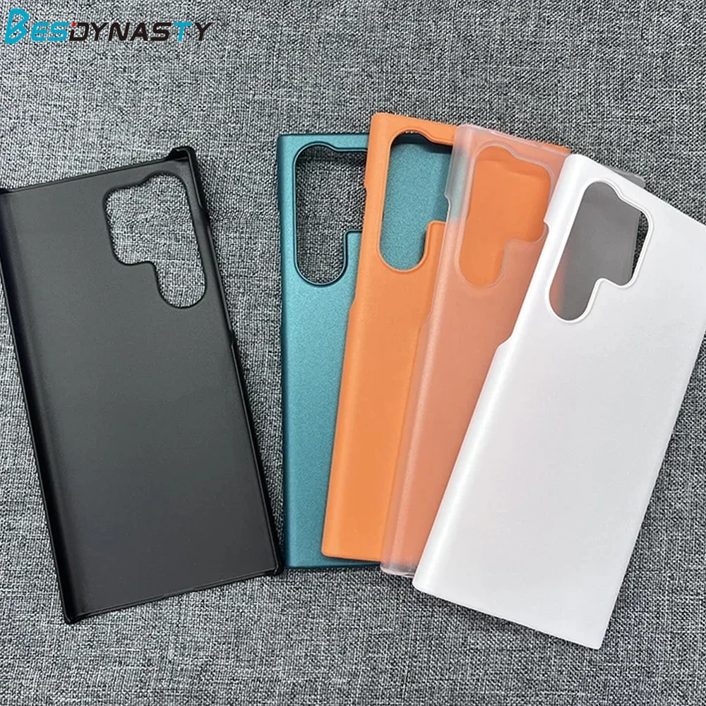 Funda trasera dura A54 5G Color caramelo para Samsung Galaxy S24 S23 Plus S22 S21 S20 Note 20 Ultra S10 Plus medio paquete de carcasa mate - imagen 3