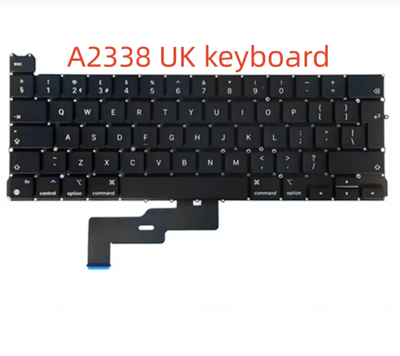 Nuevo teclado para ordenador portátil A2338 para Macbook Pro Retina 13 "M1 M2 A2338 reemplazo de teclado RU UK FR SP IT GR SE diseño 2020 2022 año