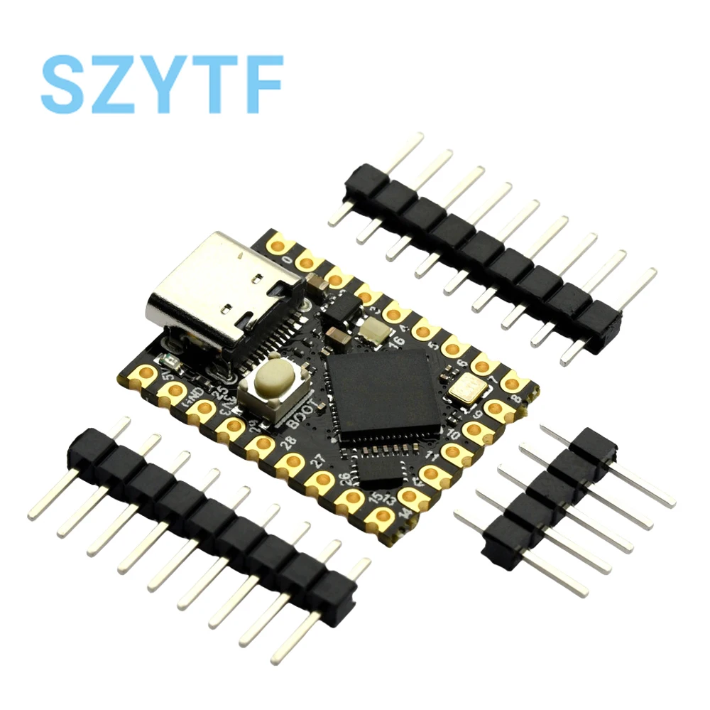 1-10 Uds RP2040 SuperMini Raspberry Pi Pico Placa de desarrollo de doble núcleo compatible con Mciro Python 2MB Flash - imagen 2