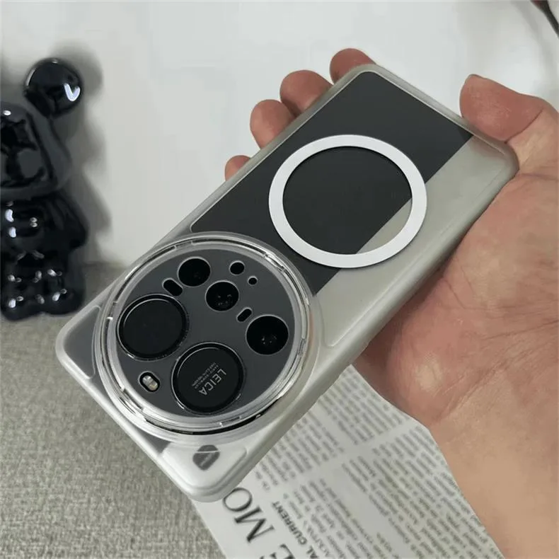Funda magnética para Xiaomi 15 Ultra 14 13, funda MagSafe de silicona suave transparente para Xiaomi Mi 14 Ultra 15 13Ultra, carcasa protectora para cámara - imagen 5