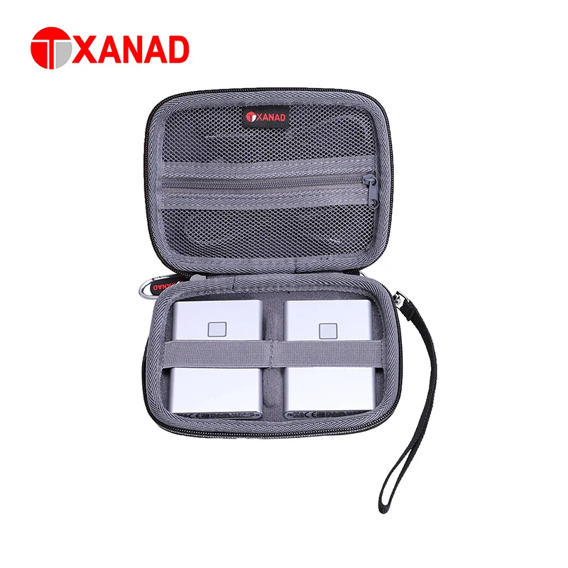 XANAD-funda de almacenamiento EVA para Samsung T7 Touch, funda portátil a prueba de golpes para Samsung T7, bolsa protectora portátil para SSD