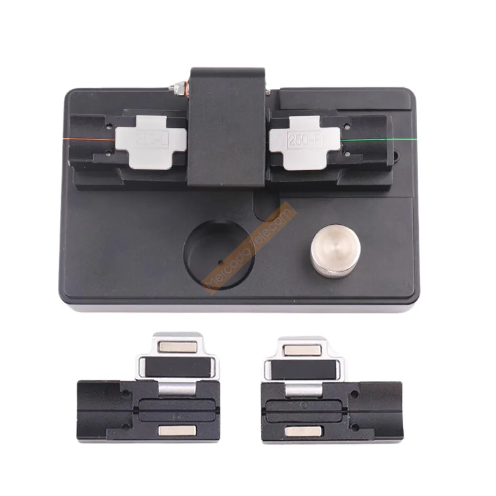 Acoplador de conexión de fibra desnuda PLC WDM, alineador de fibra de tira, detector de coincidencia de ranura en V, dispositivo de luz desnuda - imagen 5