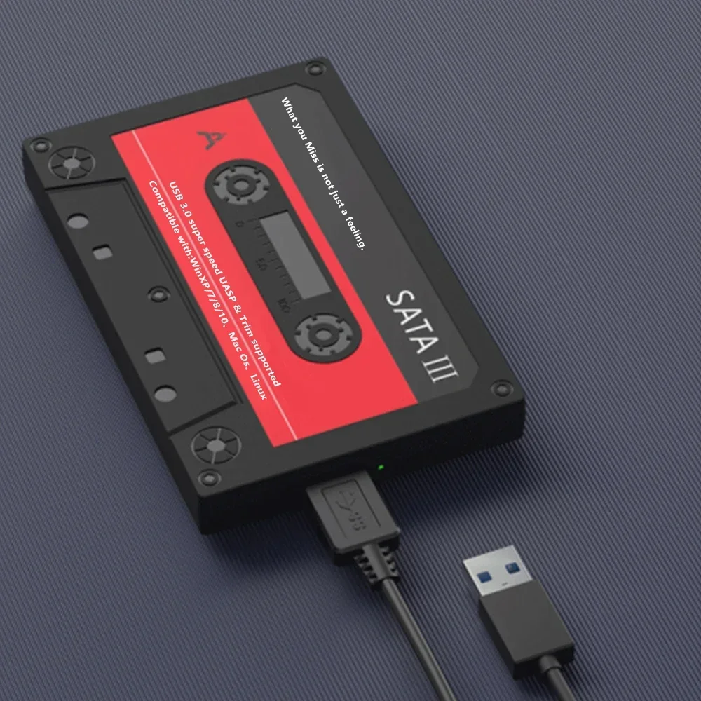 Nuevo Caja de disco duro externo de 2,5 ", USB 3,0 SATA 5Gbps HDD y caja de cinta SSD UASP para PC portátil - imagen 2